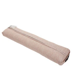 Hugger Mugger Pranayama Printed Yoga Bolster Rose Quartz