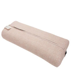 Hugger Mugger Standard Printed Yoga Bolster Rose Quartz