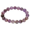 Healing N Love Super 23 Stretch Bracelet Purple/Brown