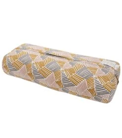Hugger Mugger Standard Printed Yoga Bolster Zen Garden