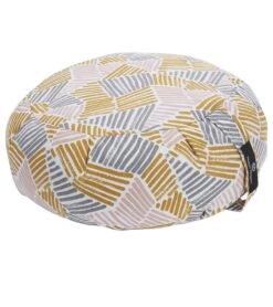 Hugger Mugger Zafu Printed Yoga Meditation Cushion Zen Garden