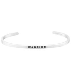 Mantraband Warrior Bracelet Silver