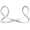 Mantraband Braver Than You Believe, Stronger Than You Feel, Smarter Than You Think Infinity Bracelet Silver