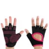 Tavi Half Finger Grip Gloves Pink