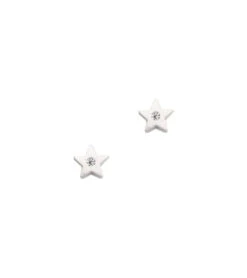 TAI Jewelry Simple Star Studs Silver