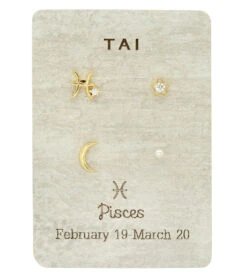 TAI Jewelry Constellation Stud Pack -Hot Sale Everyday Yoga Store 6650707542059 pisces 1