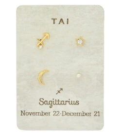 TAI Jewelry Constellation Stud Pack -Hot Sale Everyday Yoga Store 6650708623403 sagittarius 1a