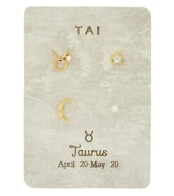 TAI Jewelry Constellation Stud Pack Taurus