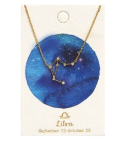 TAI Jewelry Constellation Necklace Libra
