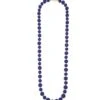 Zenzii Chunky Matte Beaded Long Necklace