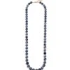 Zenzii Iridescent Beaded Long Necklace