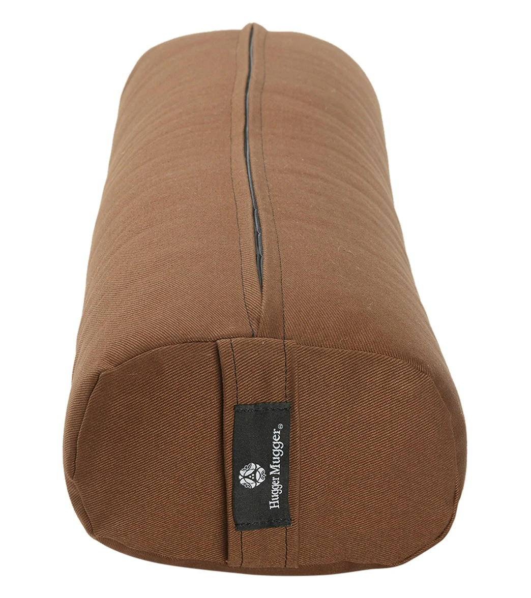 Hugger Mugger Junior Solid Yoga Bolster Brown 2 Hugger Mugger Junior Solid Yoga Bolster Brown - Image 2