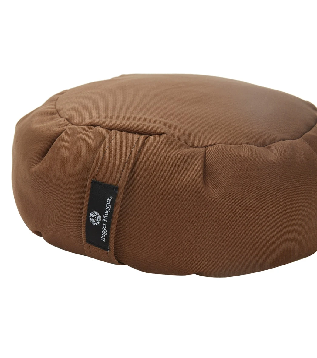 Hugger Mugger Zafu Yoga Meditation Cushion Brown 2 Hugger Mugger Zafu Yoga Meditation Cushion Brown - Image 2