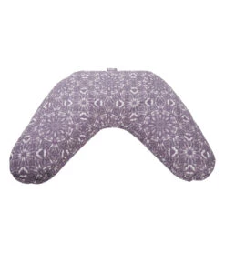 Hugger Mugger V-Shape Cushion Print Celestial Plum