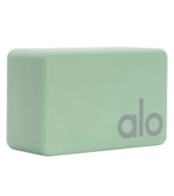 Alo Yoga Uplifting Yoga Block Honeydew/Silver 5 Alo Yoga Uplifting Yoga Block Honeydew/Silver -Hot Sale Everyday Yoga Store 6765705527339 honeydewsilver