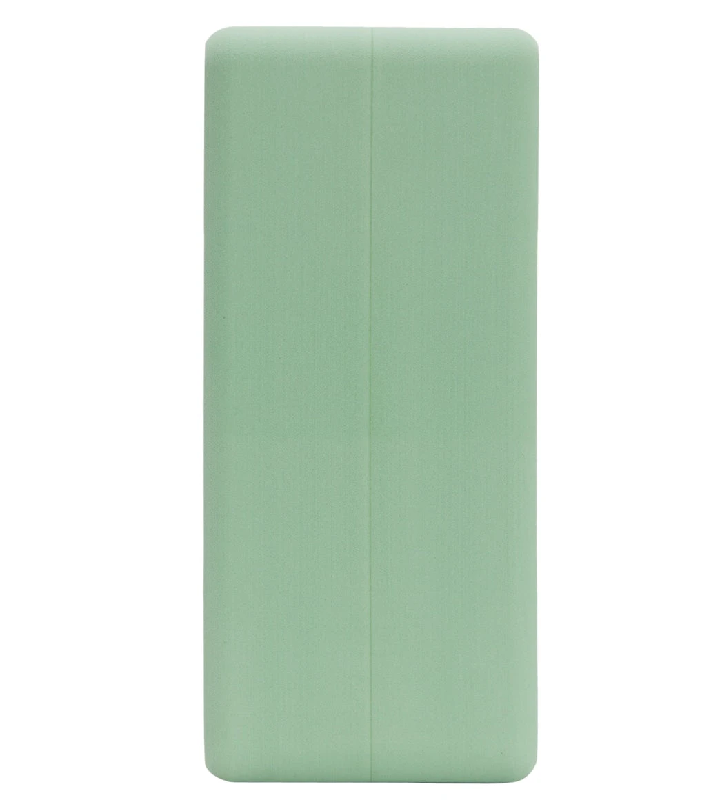 Alo Yoga Uplifting Yoga Block Honeydew/Silver 2 Alo Yoga Uplifting Yoga Block Honeydew/Silver - Image 2