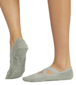 Alo Yoga Pivot Barre Sock -Hot Sale Everyday Yoga Store 6765708345387 dovegreyheather