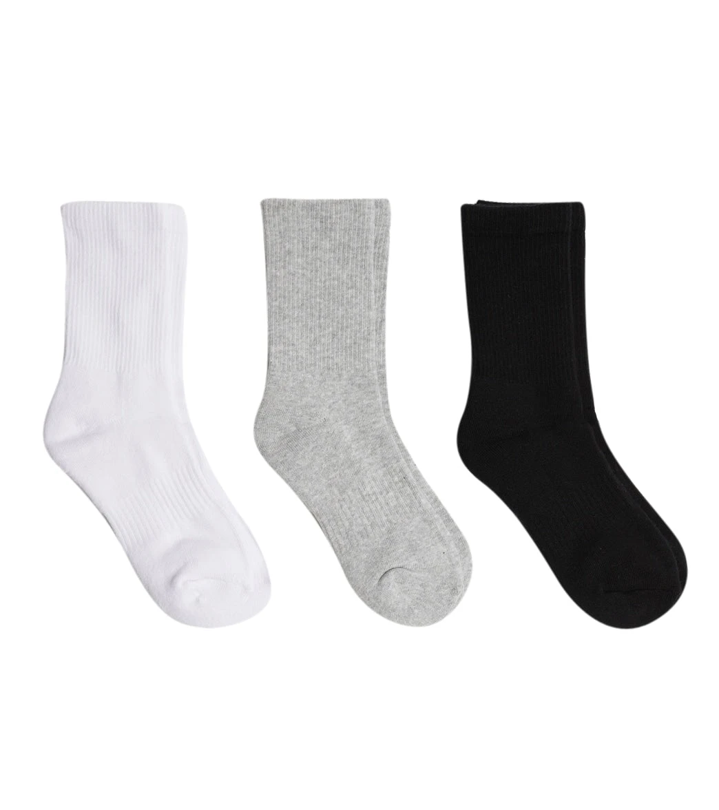 Sweaty Betty Essentials Go Faster Socks 3 Pack Black Multi 4 Sweaty Betty Essentials Go Faster Socks 3 Pack Black Multi - Image 4