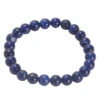 Yak & Yeti Lapis Beaded Bracelet Blue