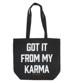 Spiritual Gangster Karma SG Canvas Tote -Hot Sale Everyday Yoga Store 6824881815595 vintageblack