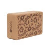 Yoga Design Lab Cork Yoga Block Floral Batik Tonal