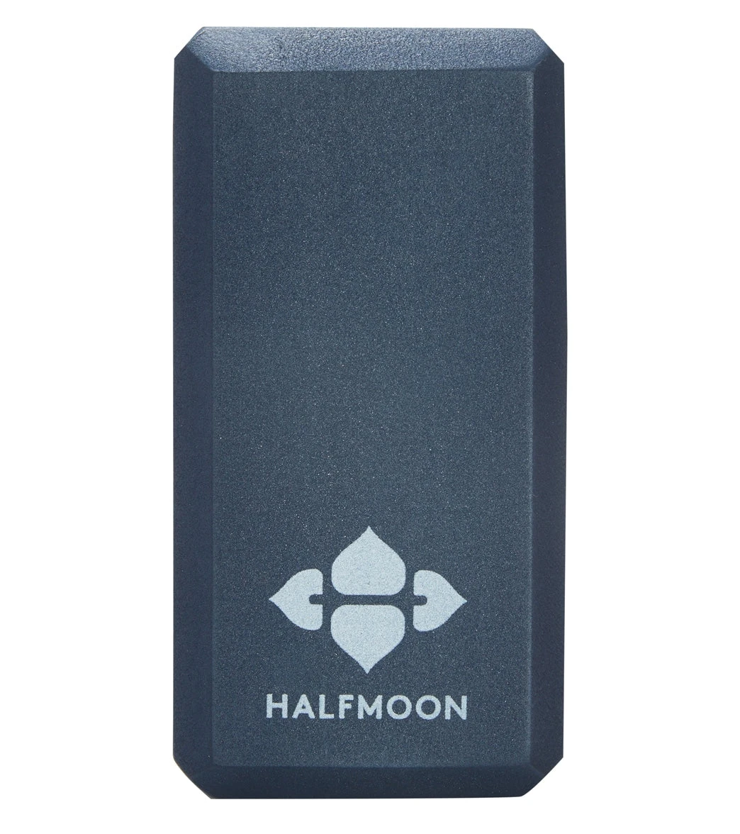 Halfmoon 3" Foam Yoga Block Ink 3 Halfmoon 3" Foam Yoga Block Ink - Image 3