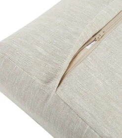 Halfmoon Linen Restorative Bolster Natural Linen -Hot Sale Everyday Yoga Store 6832688562219 naturallinen 4a