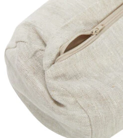 Halfmoon Linen Mini Cylindrical Bolster Natural Linen -Hot Sale Everyday Yoga Store 6832688889899 naturallinen 4a