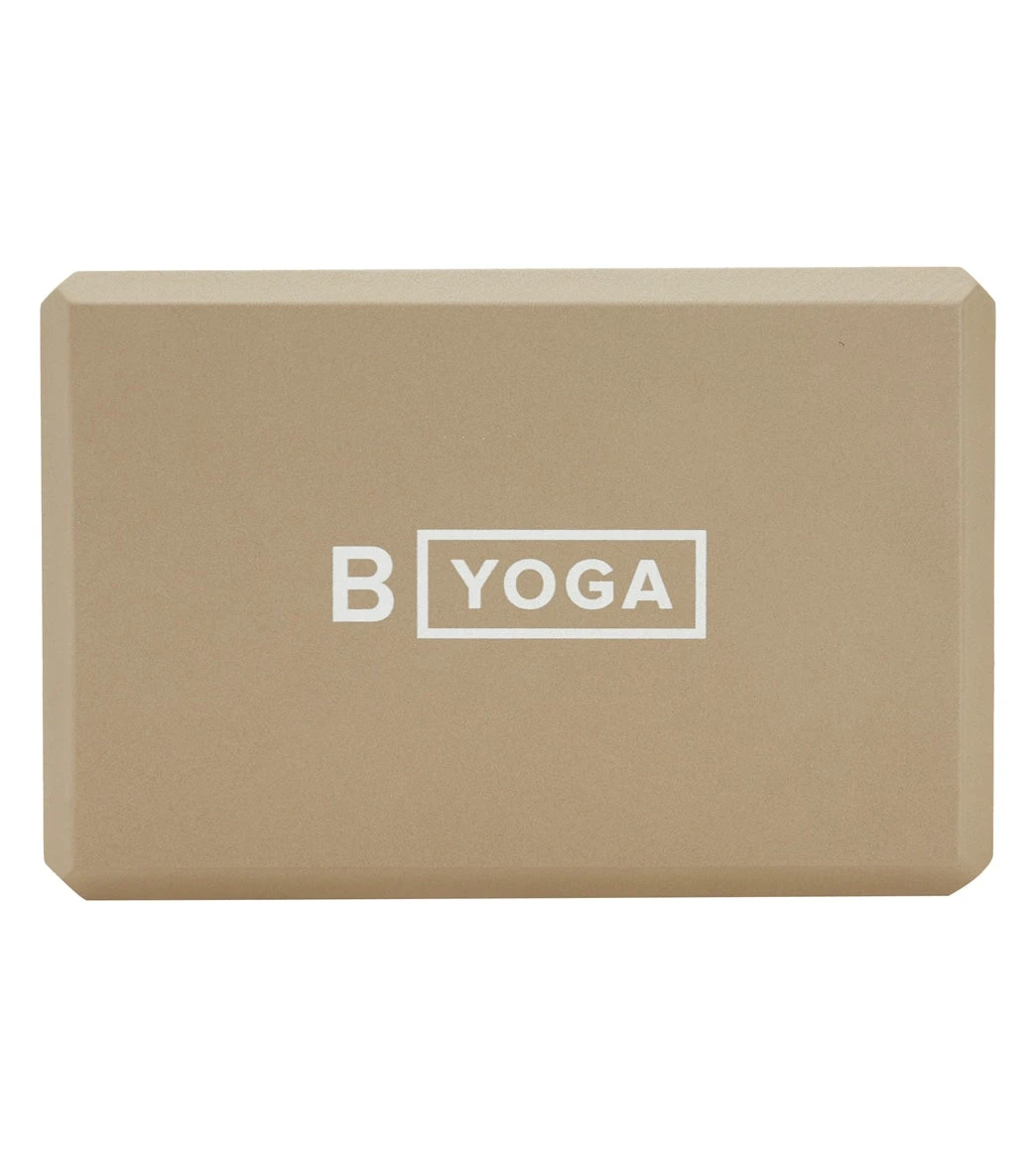 B Yoga Foam Block 4" Cacao 1 B Yoga Foam Block 4" Cacao