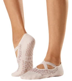 Tavi Chloe Grip Socks Dune Lynx