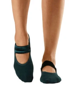 Tavi Lola Barre Grip Socks Forest