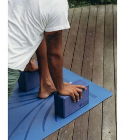 Yoga Design Lab Recycled Foam Yoga Block Navy -Hot Sale Everyday Yoga Store 6851610181675 navy 4a