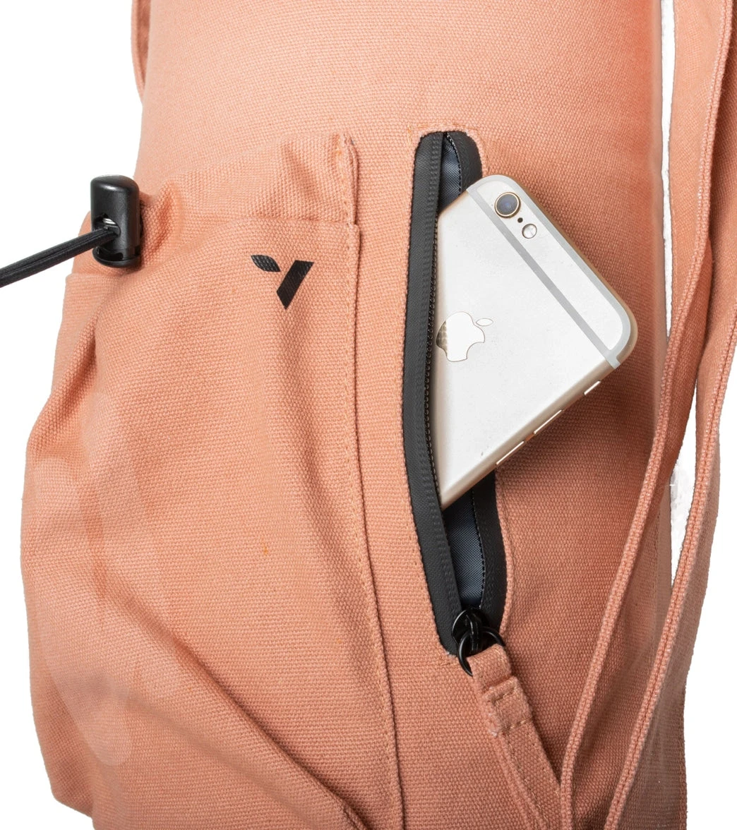 Vooray Avani Organic Mat Bag Terracotta 2 Vooray Avani Organic Mat Bag Terracotta - Image 2