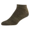 BASE 33 Unisex Low Rise Yoga Socks Olive