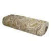 Hugger Mugger Standard Printed Yoga Bolster Paisley Café