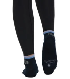 Spiritual Gangster Namaste Ankle Sock Midnight Sky