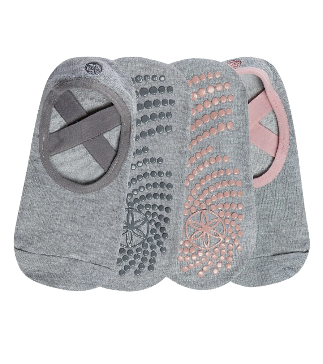 Gaiam Grippy Yoga Socks (2 Pack) 4 Gaiam Grippy Yoga Socks (2 Pack) - Image 4