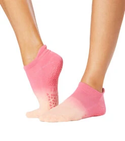 Tavi Savvy Grip Socks Tangerine Ombre