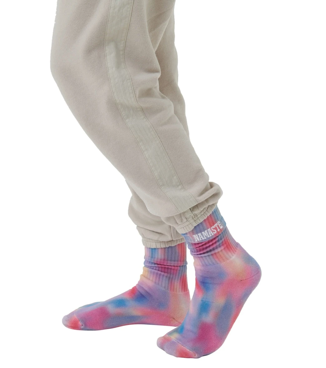 Spiritual Gangster Namaste Crew Sock Aura Print 2 Spiritual Gangster Namaste Crew Sock Aura Print - Image 2