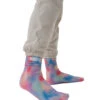 Spiritual Gangster Namaste Crew Sock Aura Print