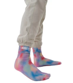 Spiritual Gangster Namaste Crew Sock Aura Print