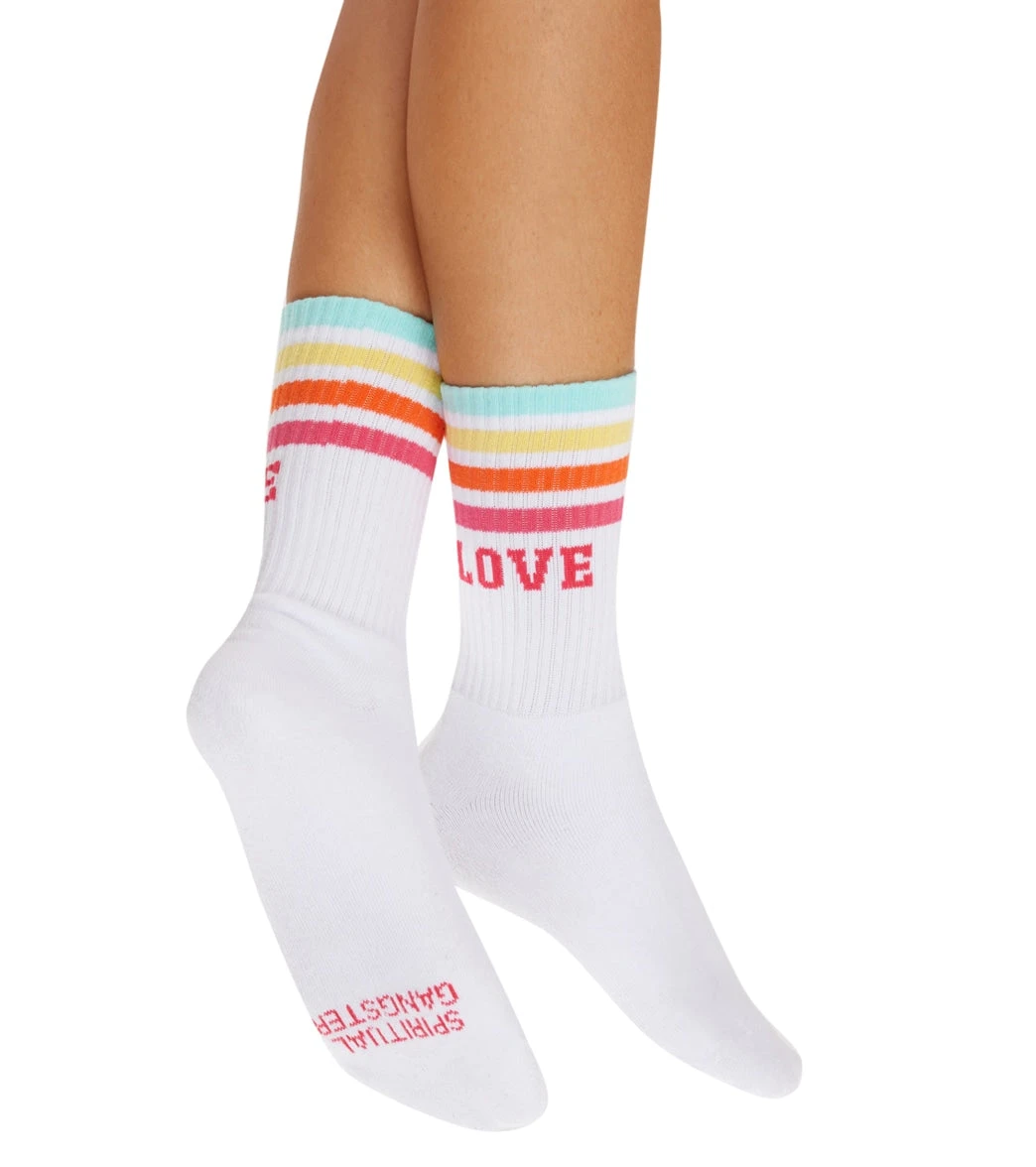 Spiritual Gangster Love' Crew Sock 2 Spiritual Gangster Love' Crew Sock - Image 2