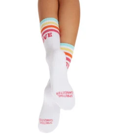 Spiritual Gangster Love' Crew Sock 6 Spiritual Gangster Love' Crew Sock -Hot Sale Everyday Yoga Store 7072444743723 stone 3a