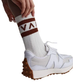 Varley Spencer Sock Egret/Tortoise Shell