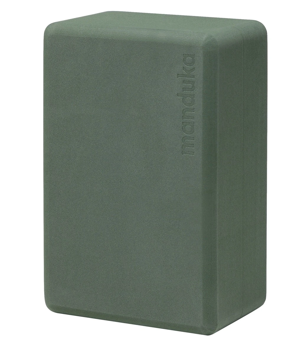Manduka Recycled Foam Yoga Block 1 Manduka Recycled Foam Yoga Block